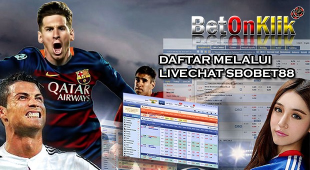 Daftar melalui livechat sbobet88