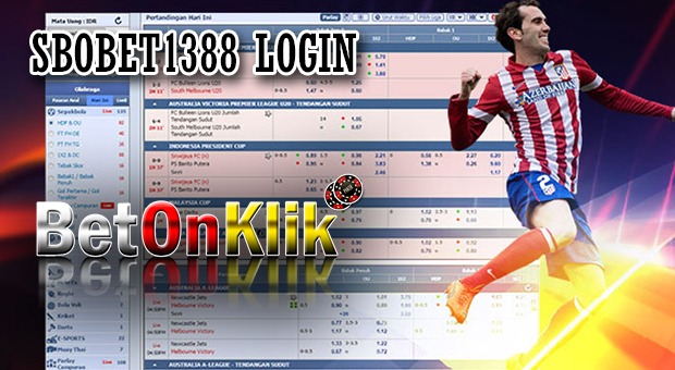 Sbobet1388 login