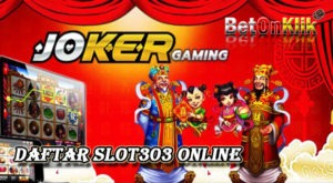 Daftar slot303 online